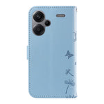 For Xiaomi Redmi Note 13 Pro+ 5G Leather Case Wallet Phone Cover Dandelion Imprint
