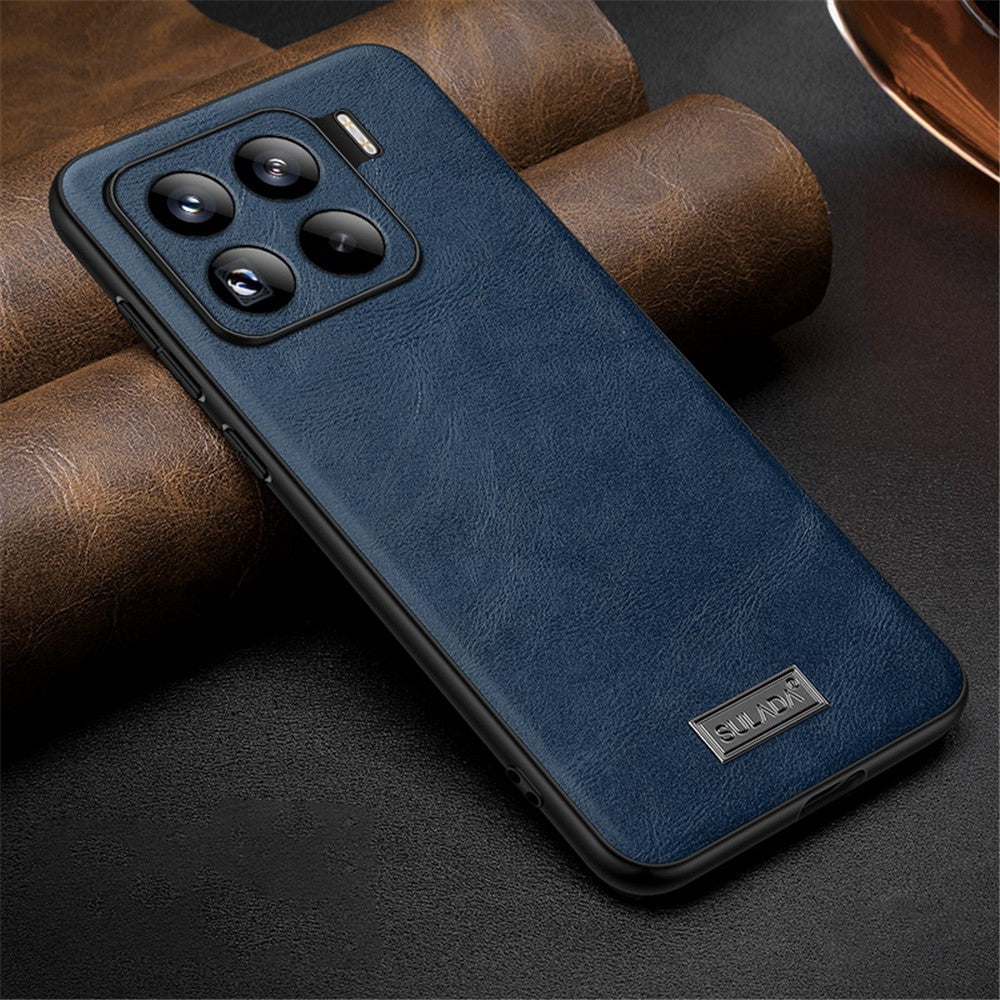 SULADA For Xiaomi 15 Pro Case PU Leather + TPU + PC Back Phone Cover