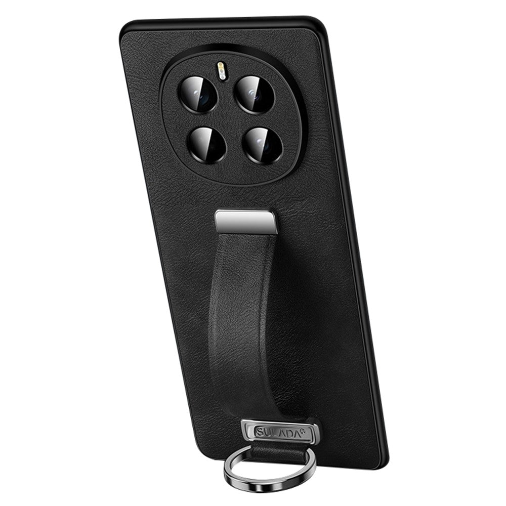 SULADA Fashion Series for Honor Magic7 5G Case Wristband Kickstand Leather Back Phone Cover