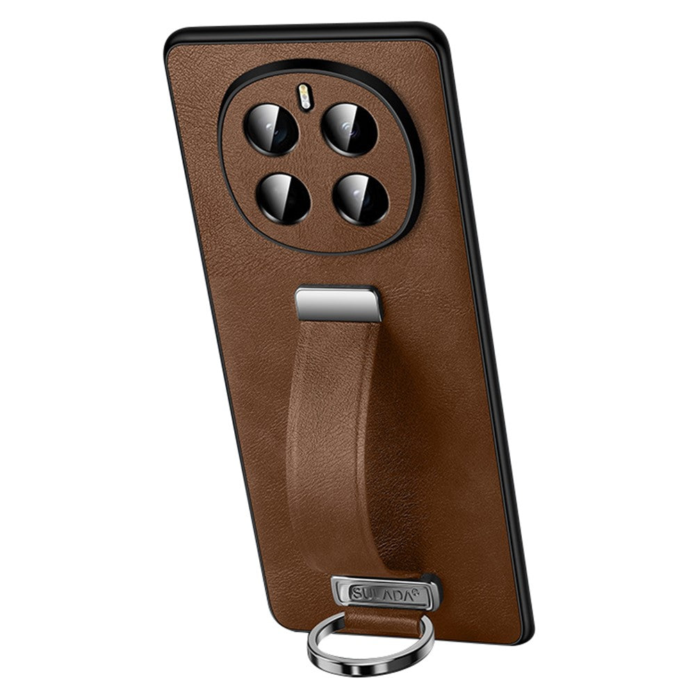 SULADA Fashion Series for Honor Magic7 5G Case Wristband Kickstand Leather Back Phone Cover