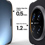 SULADA For Honor Magic7 Pro 5G Etui Ægte okselæder Rammeløst Telefoncover Bagside