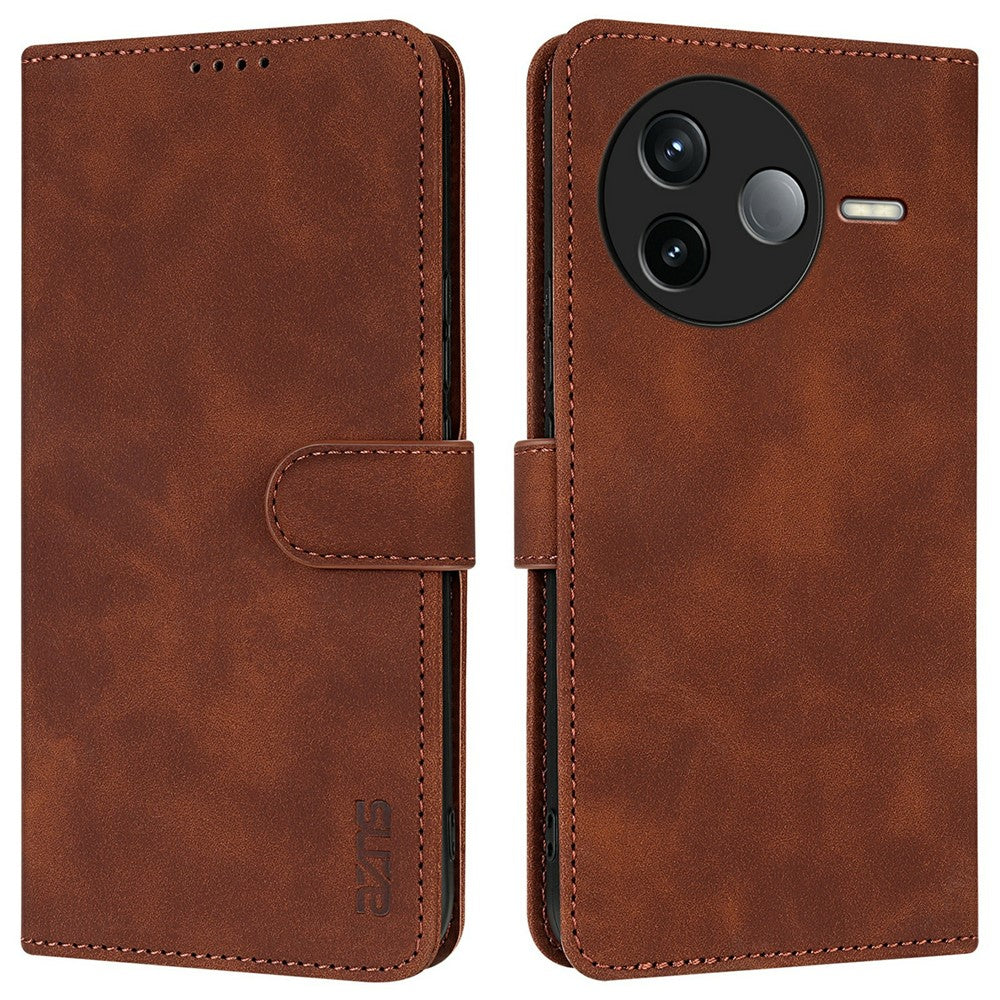 AZNS For Xiaomi Poco F7 Pro 5G / Redmi K80 5G Case PU Leather Wallet Phone Cover