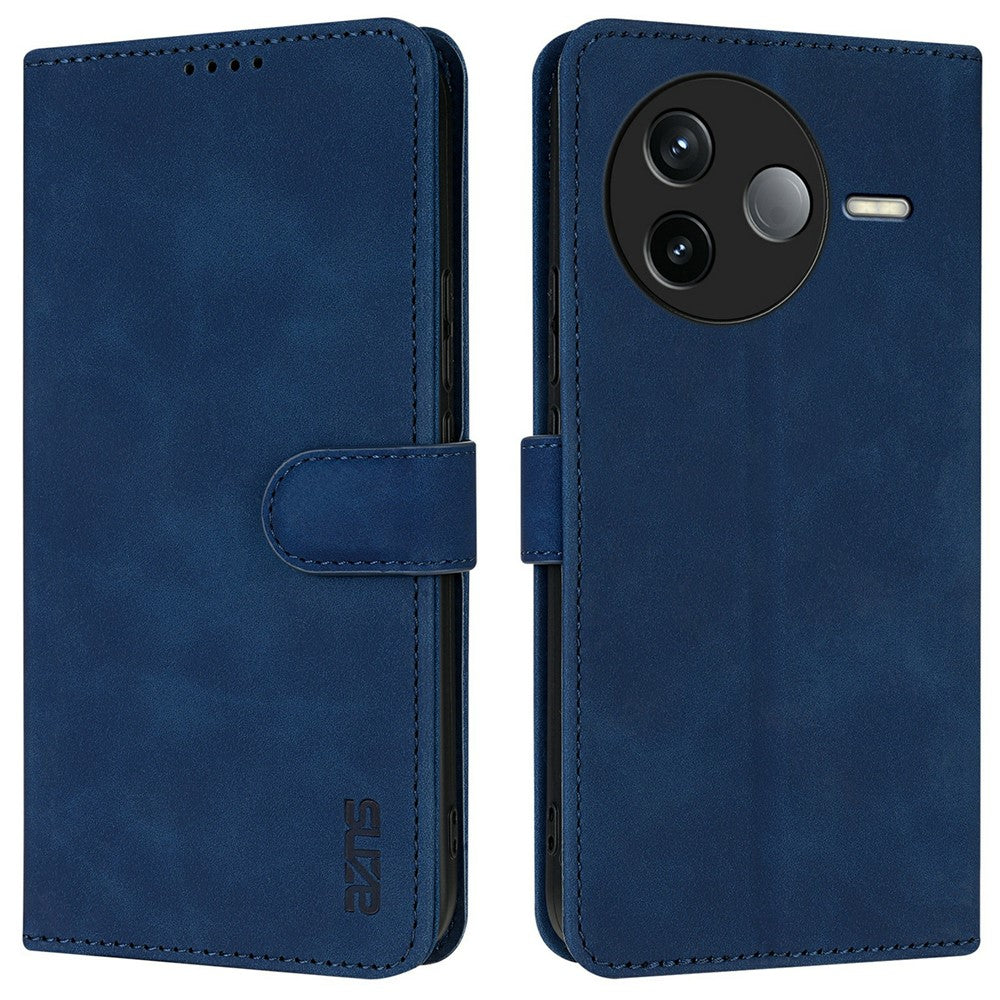 AZNS For Xiaomi Poco F7 Pro 5G / Redmi K80 5G Case PU Leather Wallet Phone Cover