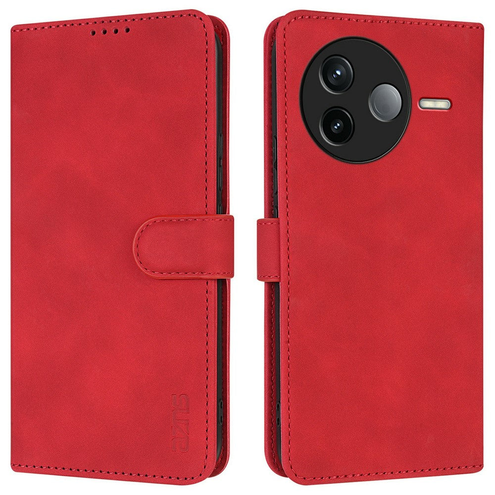 AZNS For Xiaomi Poco F7 Pro 5G / Redmi K80 5G Case PU Leather Wallet Phone Cover