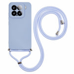 For Xiaomi 15 Crossbody Case Flexible TPU Fiber Lining Anti-Shock Phone Cover