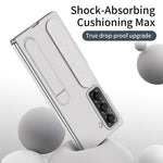 Kickstand Wristband Phone Case for Samsung Galaxy Z Fold Special PC Silicone Mobile Cover