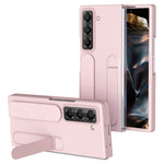 Kickstand Wristband Phone Case for Samsung Galaxy Z Fold Special PC Silicone Mobile Cover