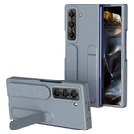 Kickstand Wristband Phone Case for Samsung Galaxy Z Fold Special PC Silicone Mobile Cover
