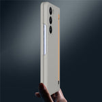Phone Case with Tempered Glass Film for Samsung Galaxy Z Fold Special Hard PC Back Cover with Stylus