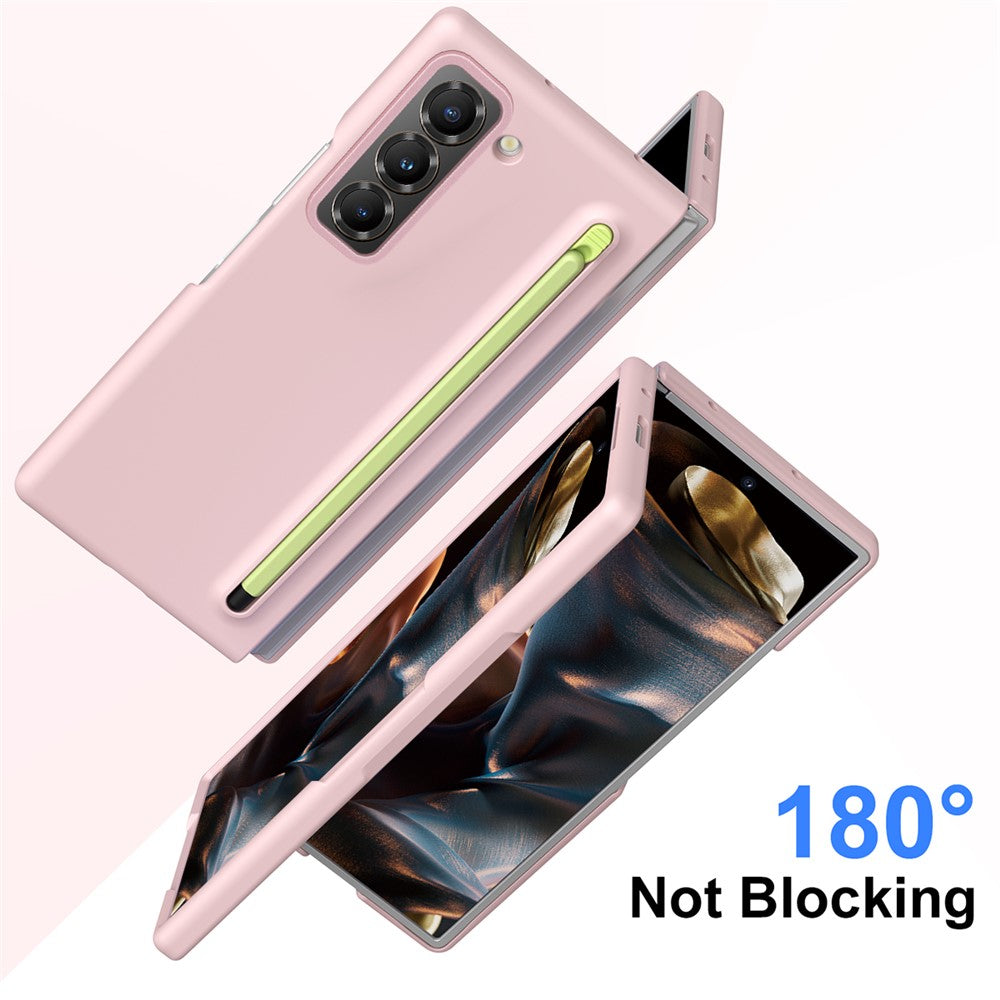 PC Phone Case for Samsung Galaxy Z Fold Special Mobile Cover with Tempered Glass Film and Stylus
