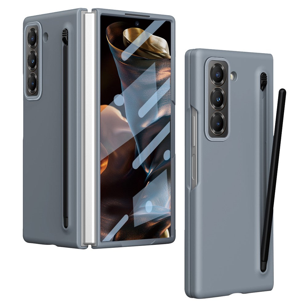 PC Phone Case for Samsung Galaxy Z Fold Special Mobile Cover with Tempered Glass Film and Stylus