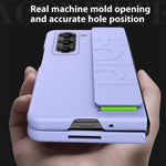 Wristband Phone Case for Samsung Galaxy Z Fold Special Rubberized Hard PC Mobile Cover