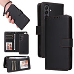 Til Samsung Galaxy A26 5G Magnetisk Etui BETOPNICE Aftageligt PU Læder Telefoncover med Rem