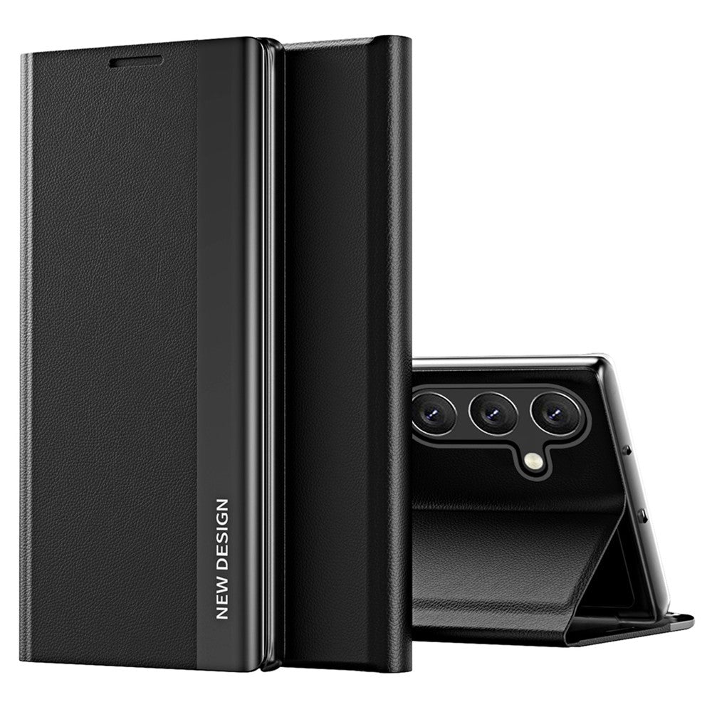 For Samsung Galaxy A56 5G Case Antidrop Leather Phone Cover with Stand