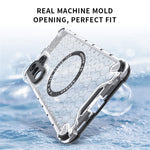 For Samsung Galaxy A26 5G Magnetic Case Honeycomb Design TPU + PC Phone Cover