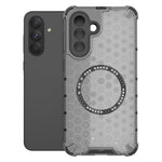 For Samsung Galaxy A26 5G Magnetic Case Honeycomb Design TPU + PC Phone Cover