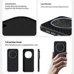 ABEEL For Honor Magic7 Pro 5G Magnetic Case Carbon Fiber Texture Back Cover