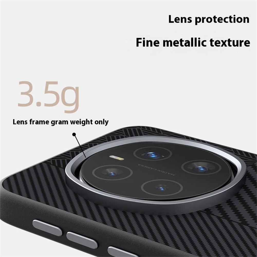 ABEEL For Honor Magic7 5G Magnetic Case PC + TPU + Aluminum Alloy + PU Leather Slim Phone Back Cover