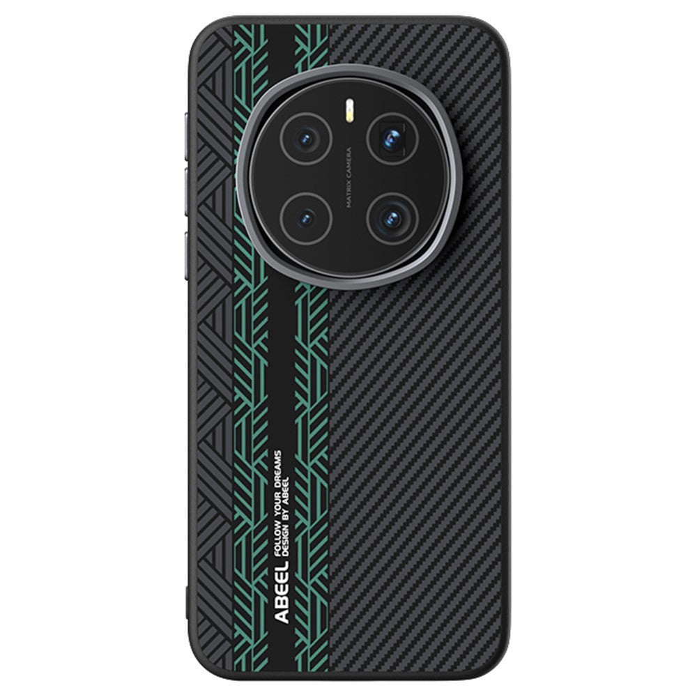 ABEEL For Honor Magic7 5G Magnetic Case PC + TPU + Aluminum Alloy + PU Leather Slim Phone Back Cover