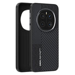 ABEEL For Honor Magic7 Pro 5G Magnetic Case PC + TPU + Aluminum Alloy + PU Leather Slim Phone Back Cover