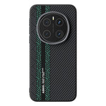 ABEEL For Honor Magic7 Pro 5G Magnetic Case PC + TPU + Aluminum Alloy + PU Leather Slim Phone Back Cover