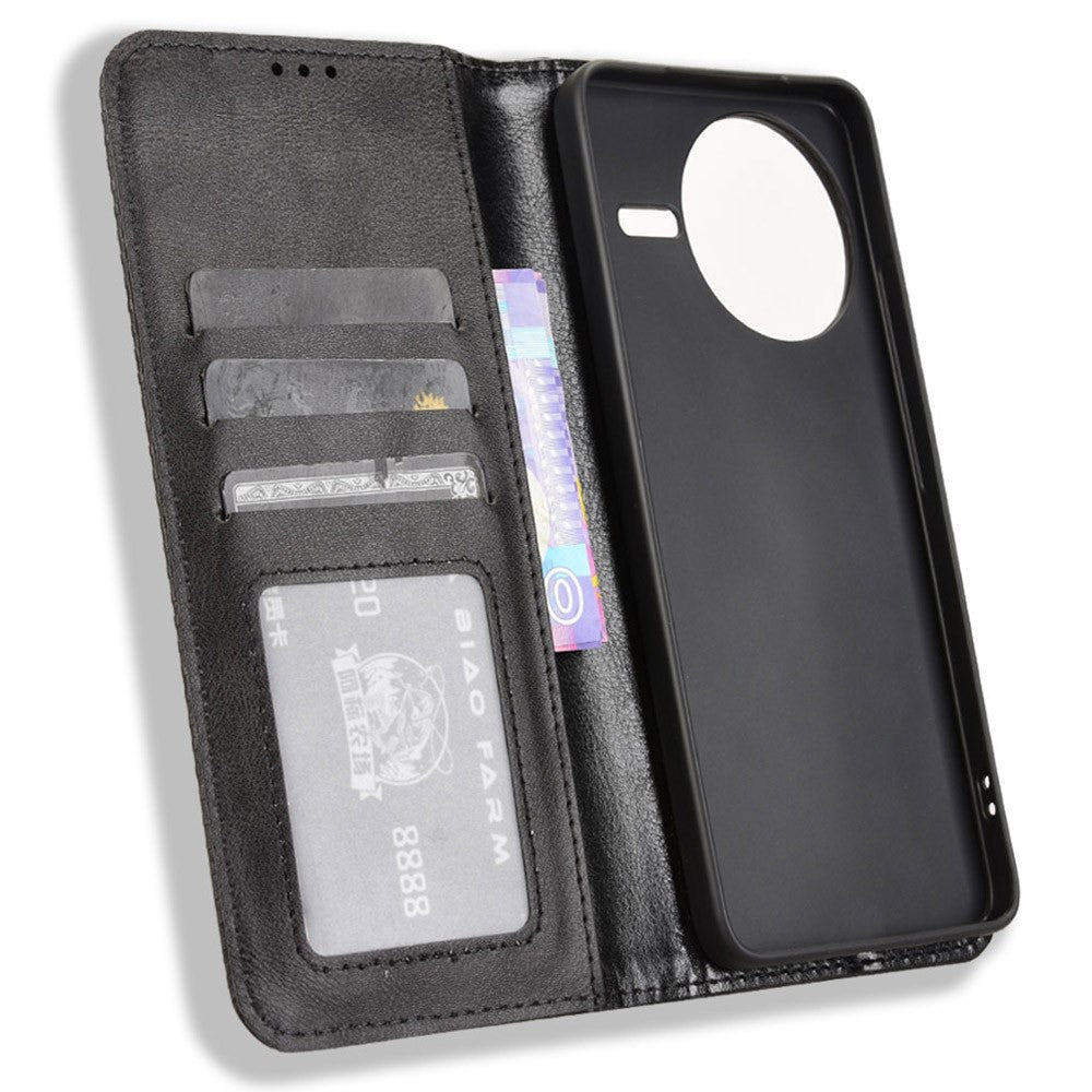 Xiaomi Redmi K80 5G / K80 Pro 5G / Poco F7 Pro 5G / Poco F7 Ultra 5G Läderfodral Plånboksfodral Retro Textur mobilskal