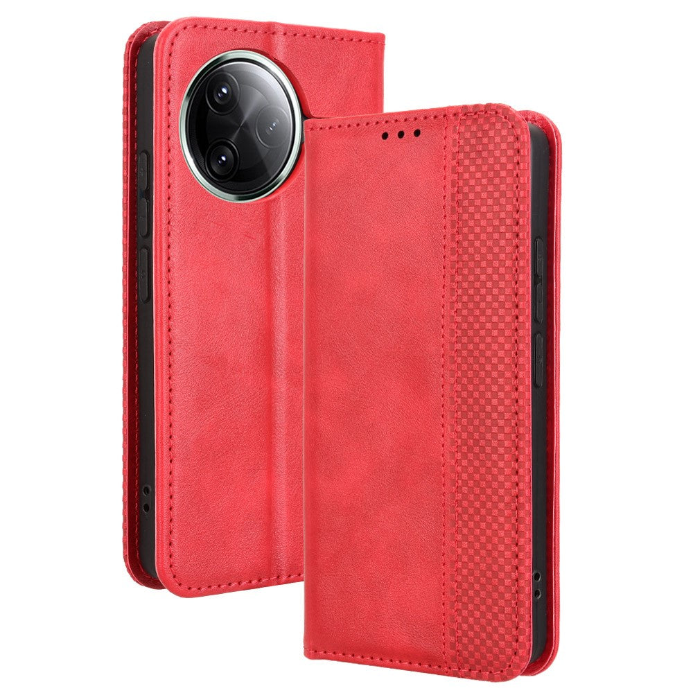 Xiaomi Redmi K80 5G / K80 Pro 5G / Poco F7 Pro 5G / Poco F7 Ultra 5G Läderfodral Plånboksfodral Retro Textur mobilskal