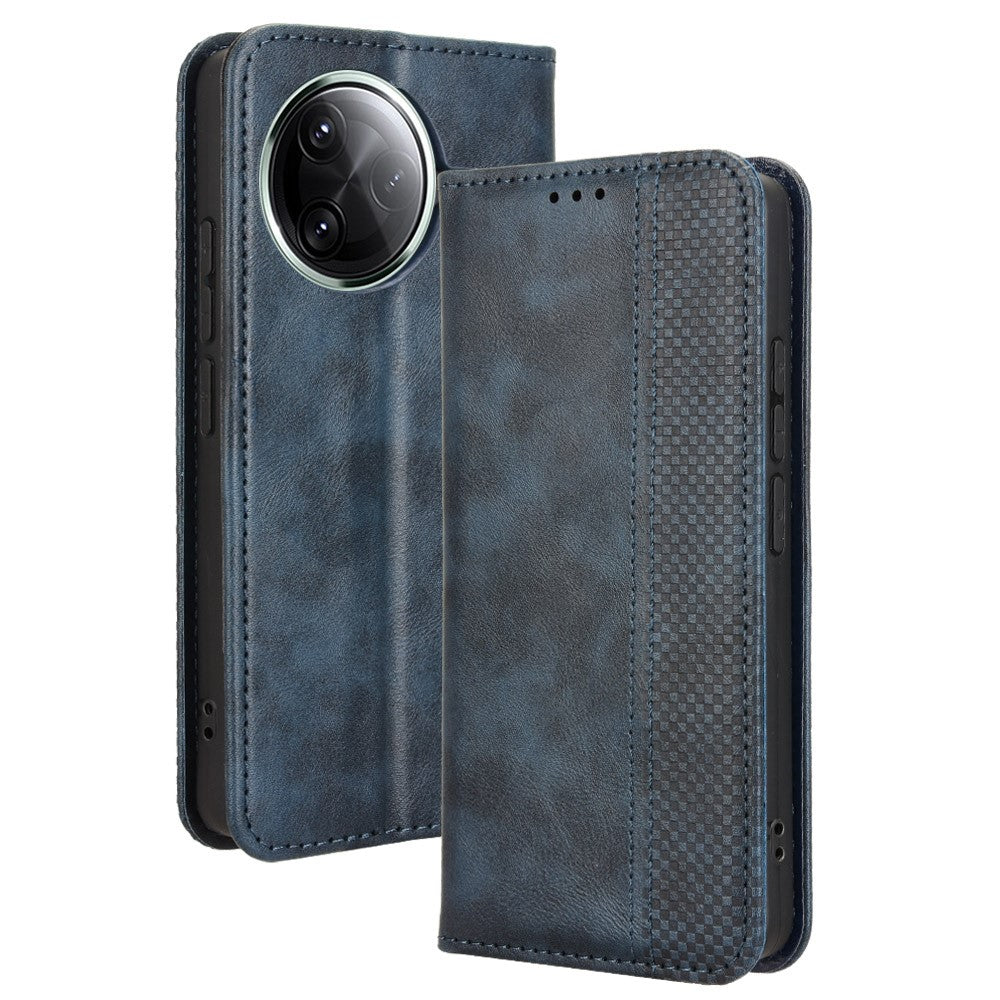 Xiaomi Redmi K80 5G / K80 Pro 5G / Poco F7 Pro 5G / Poco F7 Ultra 5G Läderfodral Plånboksfodral Retro Textur mobilskal