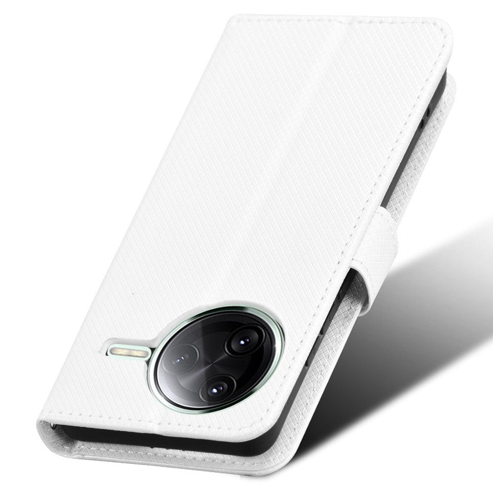 PU-læder-walletetui med diamantstruktur til Xiaomi Redmi K80 5G / K80 Pro 5G / Poco F7 Pro 5G / Poco F7 Ultra 5G