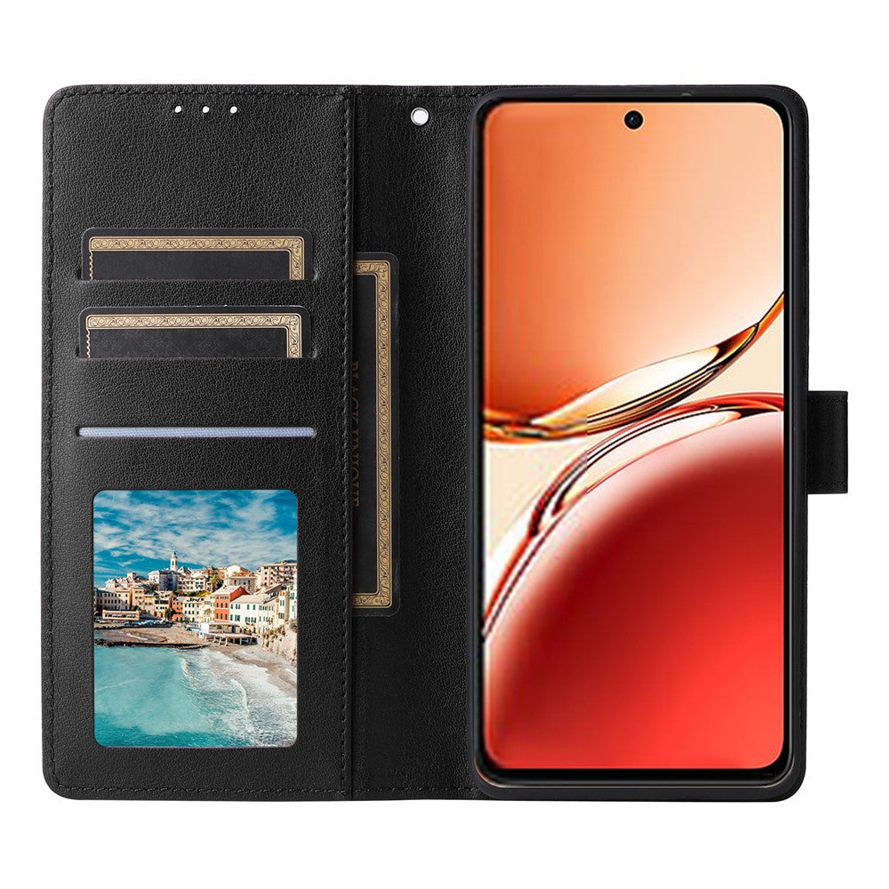 Wallet Phone Case for Oppo F27 5G / Reno12 F 4G / Reno12 F 5G / Reno12 FS PU Leather Cover