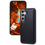 Til Samsung Galaxy A16 5G / A16 4G Cover Kalveskindsstruktur PU Læder Anti-fingeraftryk Bagcover