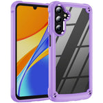 For Samsung Galaxy A37 5G / A36 5G Case Anti-Drop Alloy Lens Frame PC + TPU Phone Cover