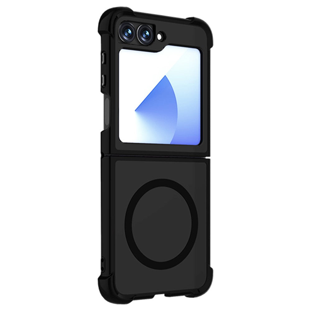 Samsung Galaxy Z Flip7 FE 5G / Z Flip6 5G Magnetiskt Skal TPU + PC Matt mobilskal
