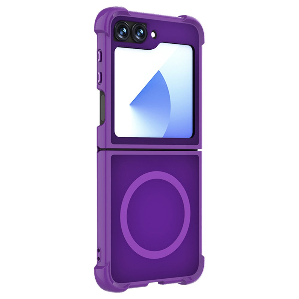 Samsung Galaxy Z Flip7 FE 5G / Z Flip6 5G Magnetiskt Skal TPU + PC Matt mobilskal