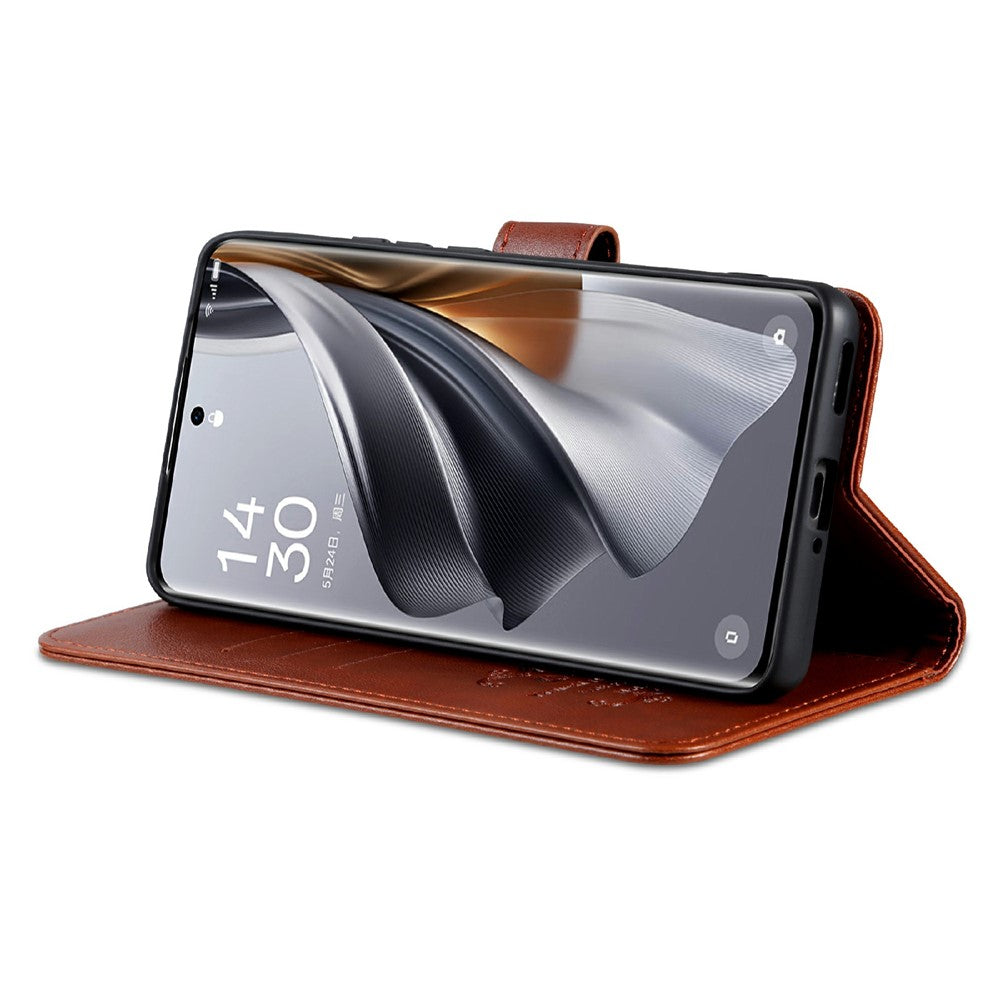 AZNS For Xiaomi Poco F7 Pro 5G / Redmi K80 5G Case Anti-Scratch PU Leather Stand Wallet Phone Cover