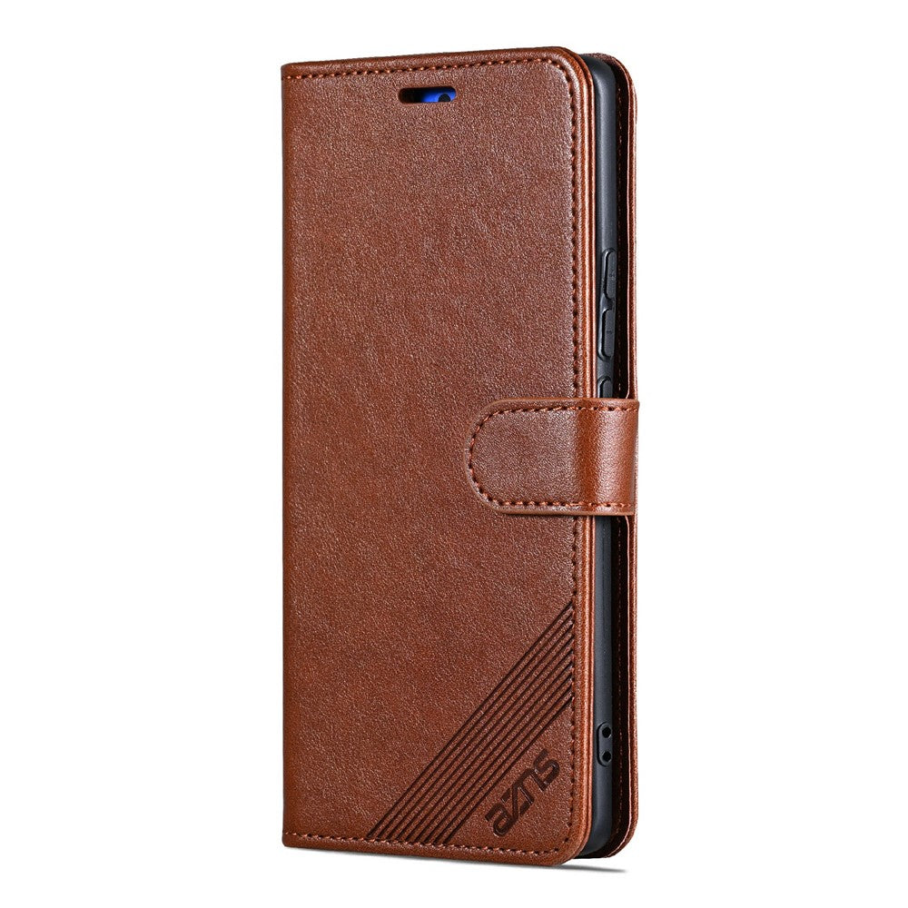 AZNS For Xiaomi Poco F7 Pro 5G / Redmi K80 5G Case Anti-Scratch PU Leather Stand Wallet Phone Cover