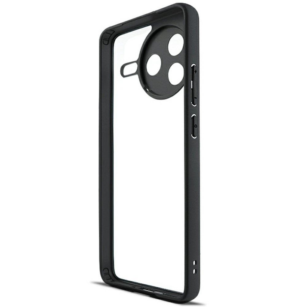 For Xiaomi Poco F7 Pro 5G / Redmi K80 5G Case Shockproof PC + TPU Clear Back Phone Cover