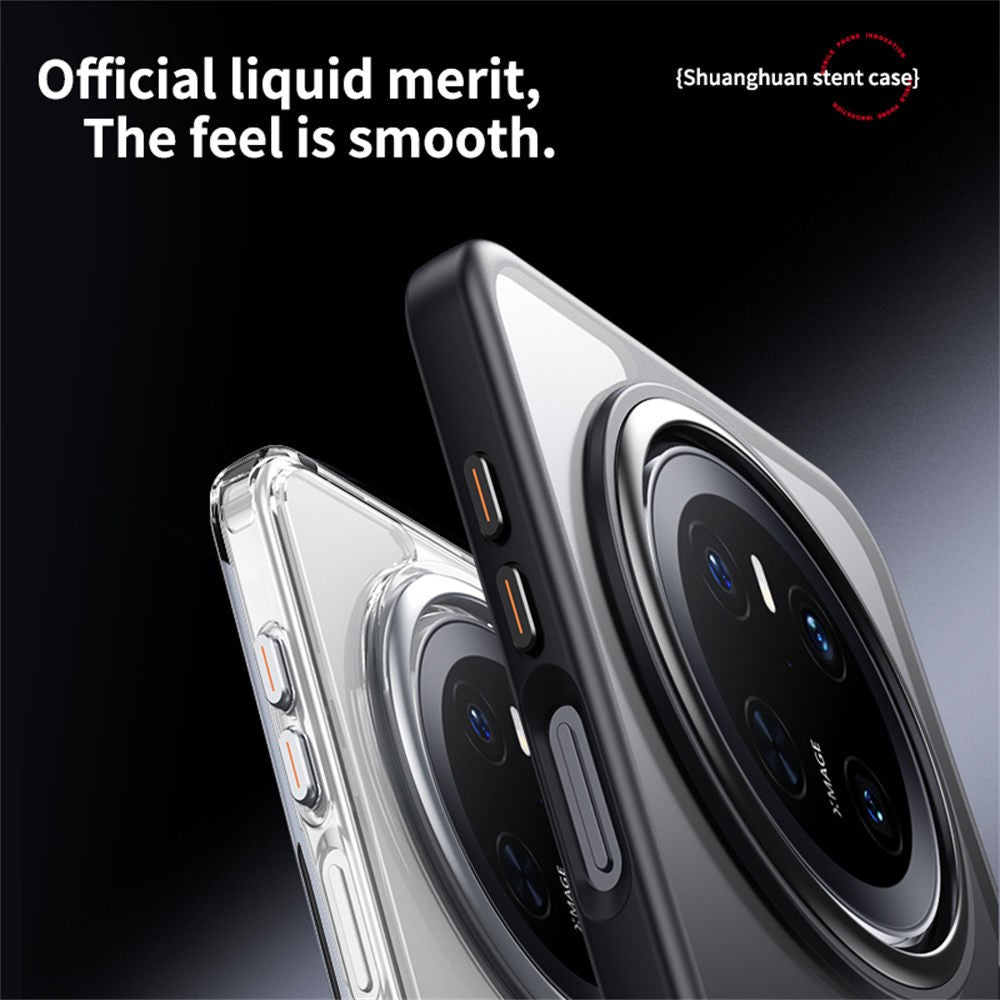 For Huawei Mate 70 Phone Magnetic Case Kickstand Matte Back Cover