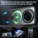 For Huawei Mate 70 Pro+  /  Mate 70 Pro Phone Magnetic Case Kickstand Matte Back Cover