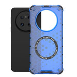 For Huawei Mate 70 Magnetic Case Honeycomb Design TPU + PC Phone Cover
