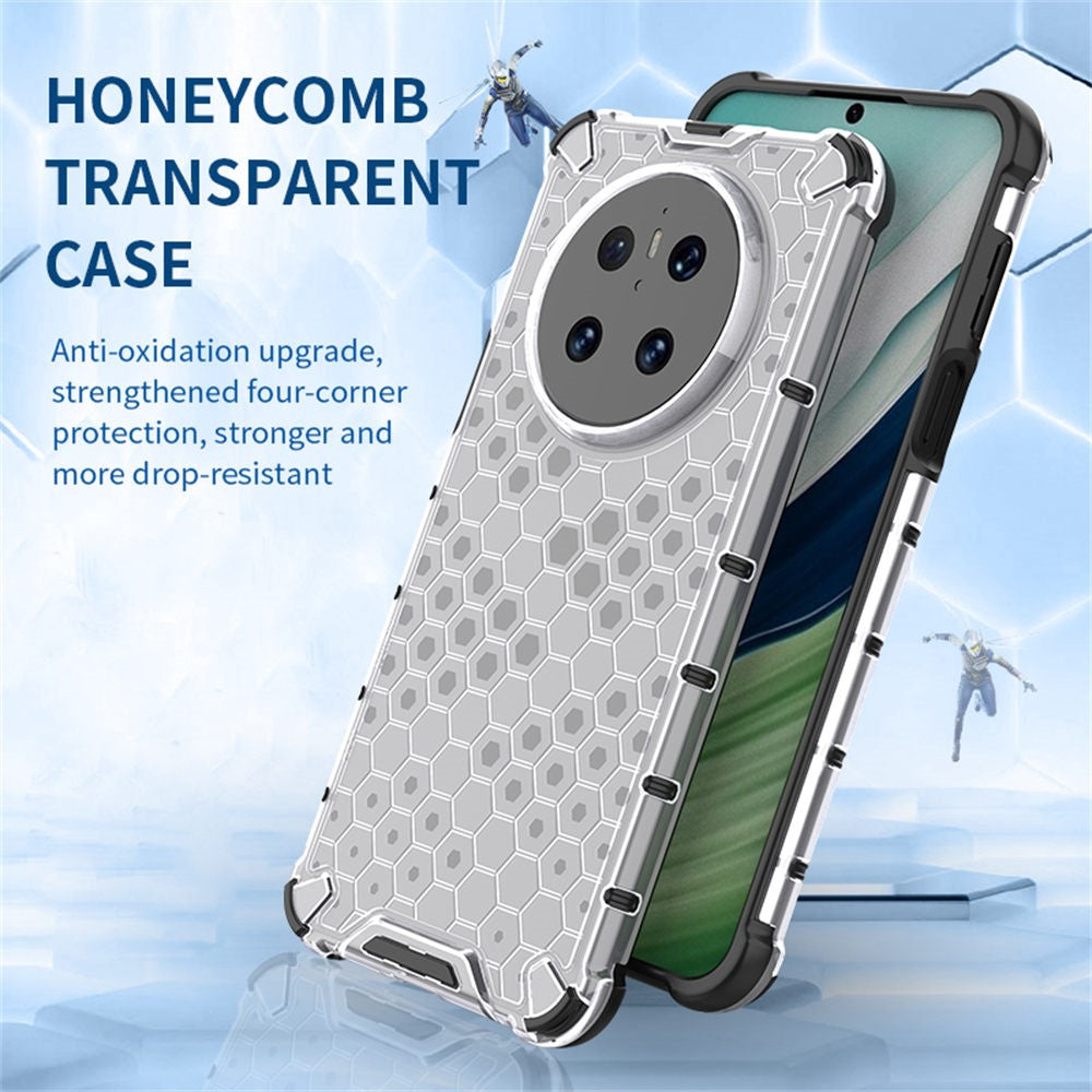 Huawei Mate 70 Pro+ / Mate 70 Pro Magnetiskt Skal Honeycomb Design TPU + PC mobilskal