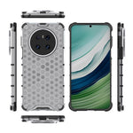 Huawei Mate 70 Pro+ / Mate 70 Pro Magnetiskt Skal Honeycomb Design TPU + PC mobilskal