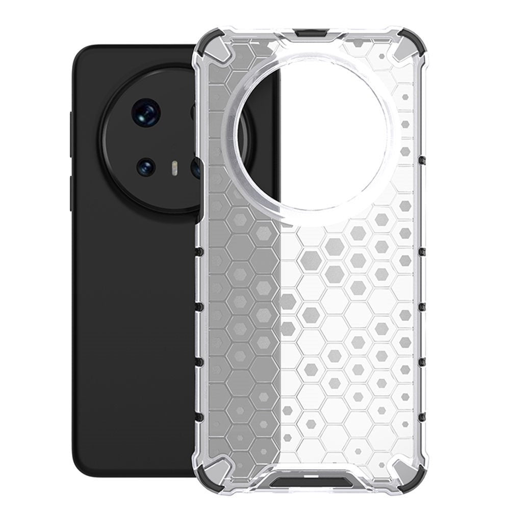 Huawei Mate 70 Pro+ / Mate 70 Pro Magnetiskt Skal Honeycomb Design TPU + PC mobilskal