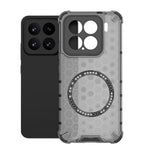 For Xiaomi 15 Magnetic Case Honeycomb Design TPU + PC Phone Cover
