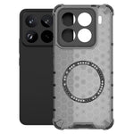 For Xiaomi 15 Pro Magnetic Case Honeycomb Design TPU + PC Phone Cover