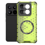 For Xiaomi 15 Pro Magnetic Case Honeycomb Design TPU + PC Phone Cover