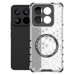 For Xiaomi 15 Pro Magnetic Case Honeycomb Design TPU + PC Phone Cover