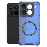 For Xiaomi 15 Pro Magnetic Case Honeycomb Design TPU + PC Phone Cover