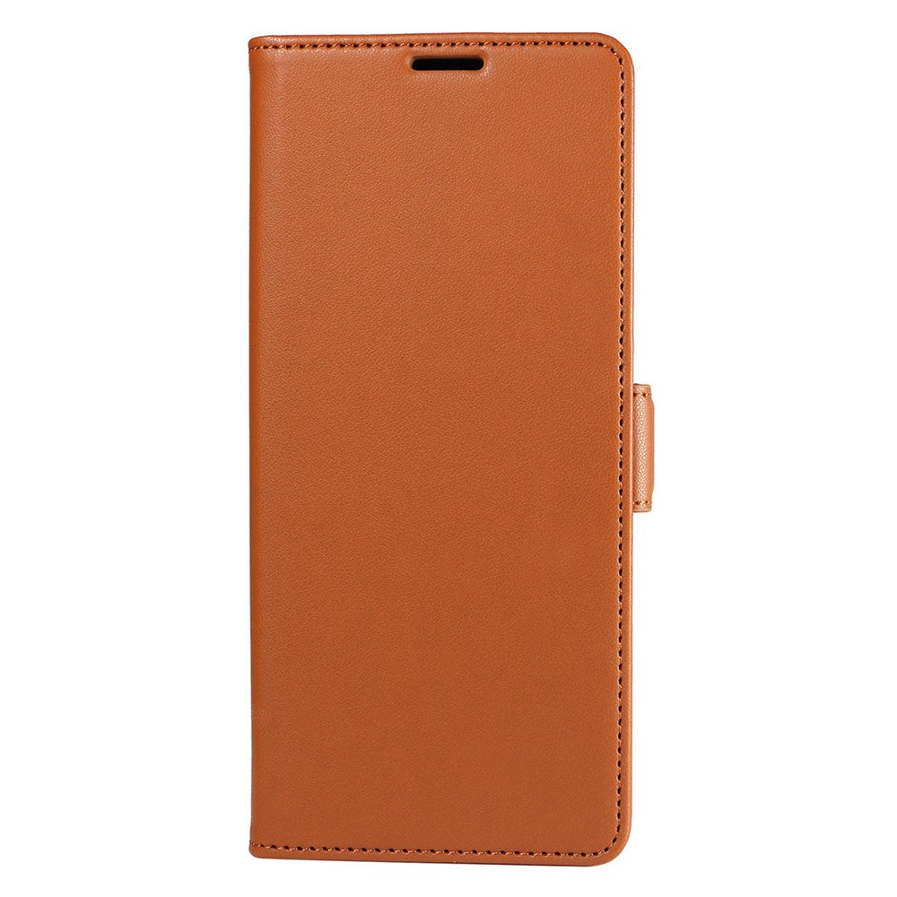 Samsung Galaxy A24 4G (162,1 x 77,6 x 8,3 mm) fodral med magnetisk spänne på sidan, RFID-blockerande läderplånboksfodral
