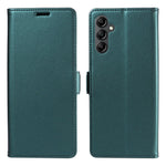 Samsung Galaxy A24 4G (162,1 x 77,6 x 8,3 mm) fodral med magnetisk spänne på sidan, RFID-blockerande läderplånboksfodral